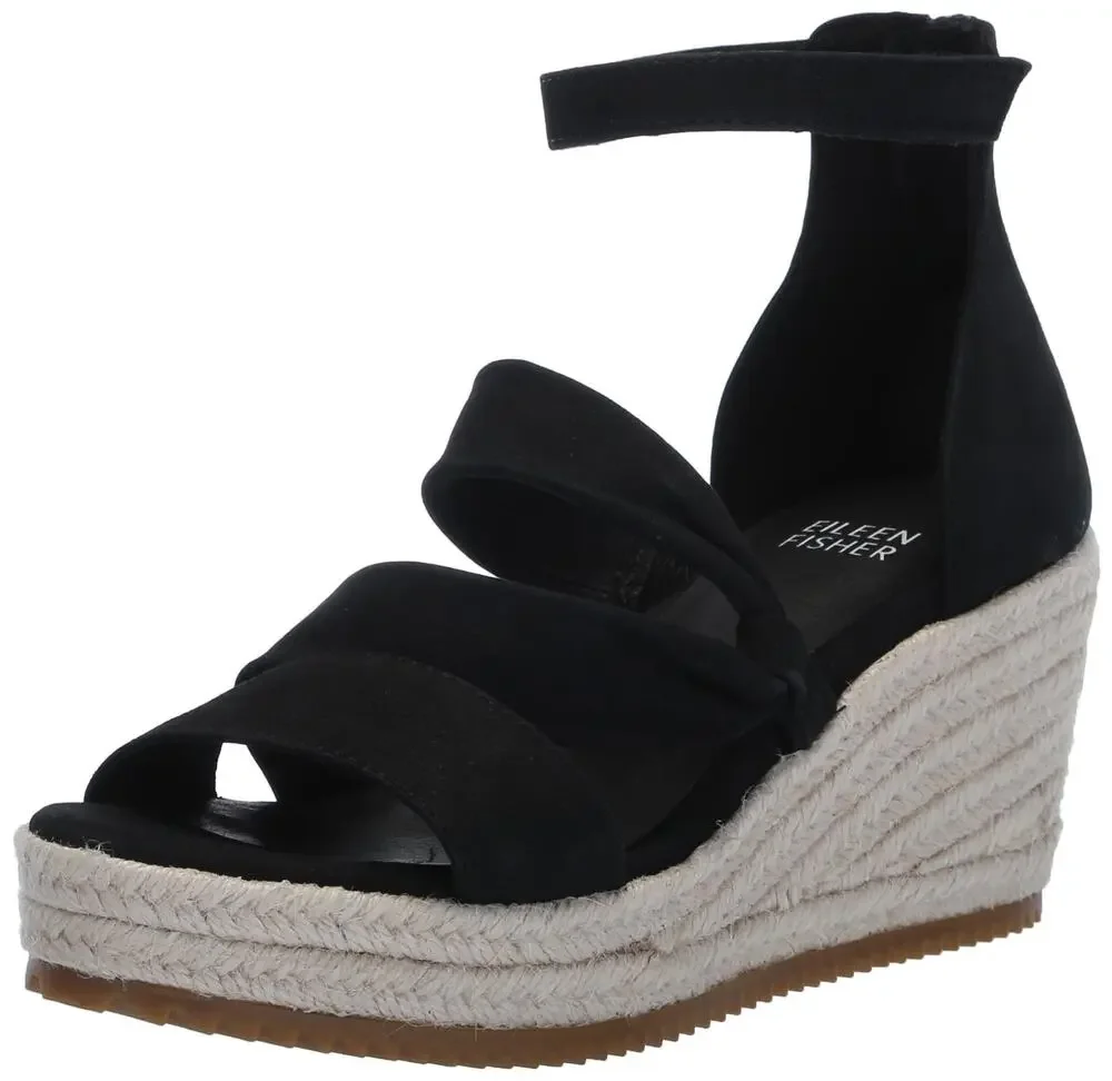 EILEEN FISHER WISP BLACK 8.5 M